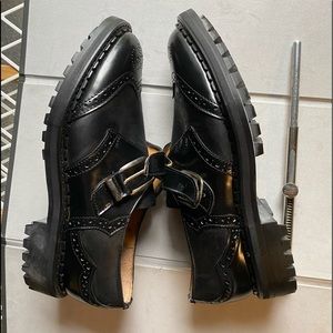 Derby Full Brogue Single Monk Strap